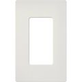 Product Image of Claro 1 Gang Wall Plate for Decorator/Rocker Switches, Satin (Lunar Gray)