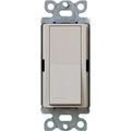 Product Image of Claro On/Off Switch, 15 Amp/Single Pole, w/ Night Light (Taupe)
