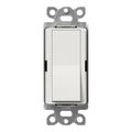 Product Image of Claro On/Off Rocker Switch, 15A 3-Way (Lunar Gray)