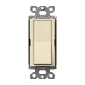 Product Image of Claro On/Off Rocker Switch, 15A 3-Way Satin 15a Sw 3way (Sand)