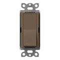 Product Image of Claro On/Off Rocker Switch, 15A 4-Way (Espresso)
