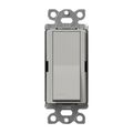 Product Image of Claro On/Off Rocker Switch, 15A 4-Way (Pebble)