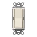 Product Image of Claro On/Off Rocker Switch, 15A 4-Way (Pumice)