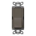 Product Image of Claro On/Off Rocker Switch, 15A 4-Way (Truffle)