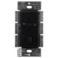 Product Image of Skylark LED+ Dimmer Switch for Dimmable LED and Incandescent Bulbs, 150W LED, 1 Pole or 3-Way (Black)