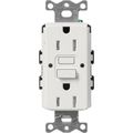 Product Image of Claro 15A Self Test Tamper Resistant Duplex Receptacle (Lunar Gray)
