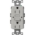 Product Image of Claro 15A Self Test Tamper Resistant Duplex Receptacle (Pebble)