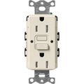 Product Image of Claro 15A Self Test Tamper Resistant Duplex Receptacle (Pumice)