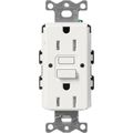 Product Image of Claro 15A Self Test Tamper Resistant Duplex Receptacle (Architectural White)