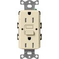 Product Image of Claro 15A Self Test Tamper Resistant Duplex Receptacle (Sand)