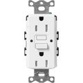 Product Image of Claro 15A Self Test Tamper Resistant Duplex Receptacle (Snow)
