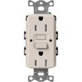 Product Image of Claro 15A Self Test Tamper Resistant Duplex Receptacle (Taupe)