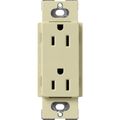 Product Image of Claro 15A Duplex Receptacle, Satin (Sage)