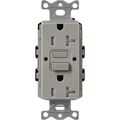 Product Image of Claro 20A Self Test Tamper Resistant Duplex Receptacle (Cobblestone)