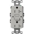 Product Image of Claro 20A Self Test Tamper Resistant Duplex Receptacle (Pebble)