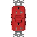 Product Image of Claro 20A Self Test Tamper Resistant Duplex Receptacle (Signal Red)