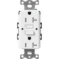 Product Image of Claro 20A Self Test Tamper Resistant Duplex Receptacle (Snow)