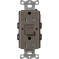 Product Image of Claro 20A Self Test Tamper Resistant Duplex Receptacle (Truffle)