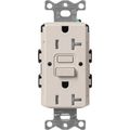Product Image of Claro 20A Self Test Tamper Resistant Duplex Receptacle (Taupe)