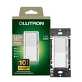 Product Image of Diva Dimmer Switch - LED+ Pro Max, 250W LED/500W ELV/400VA MLV, Neutral Optional, Multi-Location, 120V, DV-PROR-WH, White