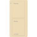 Product Image of Pico 2-Button Wireless Smart Remote for Programmable Scene Control, Entry Icon Engraving, (Gloss Ivory), PJ2-2B-GIV-P01