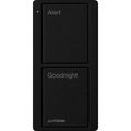 Product Image of Pico 2-Button Wireless Smart Remote for Programmable Scene Control, Entry Icon Engraving (Satin Midnight), PJ2-2B-TMN-P01