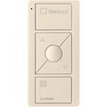 Product Image of Pico 3-Button with Raise/Lower Wireless Smart Remote for Tilt Blind Control, Icon Engraving Only, (Gloss Ivory), PJ2-3BRL-GIV-S10