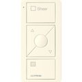 Product Image of Pico 3-Button with Raise/Lower Wireless Smart Remote with Raise/Lower and Preset, with Shade Icons, Biscuit