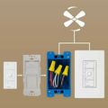 Product Image of Pico 3-Button with Raise/Lower Wireless Smart Remote for Horizontal Sheer Blind Control, Icon and Text Engraving (Satin Midnight), PJ2-3BRL-TMN-S09