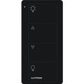 Product Image of Pico 3-Button with Raise/Lower Wireless Smart Remote for Blackout Control, Icon and Text Engraving (Satin Snow), PJ2-3BRL-TSW-S03