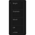 Product Image of Pico 4-Button Wireless Smart Remote for Light Control, Light Icon Engraving, (Gloss Black), PJ2-4B-GBL-L01