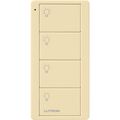 Product Image of Pico 4-Button Wireless Smart Remote for Programmable Scene Control, Any Room Icon Engraving, (Gloss Black), PJ2-4B-GBL-P03