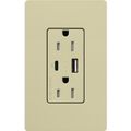 Product Image of Claro 15A USB Type A&C Duplex Receptacle, Satin Finish (Sage), SCR-15-ACTR-SA