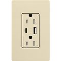 Product Image of Claro 15A USB Type A&C Duplex Receptacle, Satin Finish (Sand), SCR-15-ACTR-SD