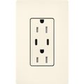 Product Image of Claro 15A USB Type A&C Duplex Receptacle, Satin Finish (Biscuit), SCR-15-CCTR-BI