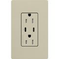 Product Image of Claro 15A USB Type A&C Duplex Receptacle, Satin Finish (Clay), SCR-15-CCTR-CY