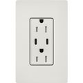 Product Image of Claro 15A USB Type A&C Duplex Receptacle, Satin Finish (Lunar Gray), SCR-15-CCTR-LG