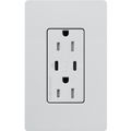 Product Image of Claro 15A USB Type A&C Duplex Receptacle, Satin Finish (Mist), SCR-15-CCTR-MI