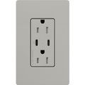 Product Image of Claro 15A USB Type A&C Duplex Receptacle (Pebble), SCR-15-CCTR-PB