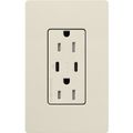 Product Image of Claro 15A USB Type A&C Duplex Receptacle, Satin Finish (Pumice), SCR-15-CCTR-PM