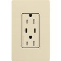 Product Image of Claro 15A USB Type A&C Duplex Receptacle, Satin Finish (Sand), SCR-15-CCTR-SD