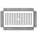 Product Image of Breezelux 612 Removable Flush Mount Wall & Ceiling Air Supply 6" × 12" (Duct Opening)