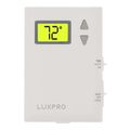 Product Image of LuxPro Digital Non-Programmable Thermostat, Battery Powered (1 Heat - 1 Cool), PSD011B-008