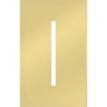 Product Image of New Architectural Single-Gang Wall Plate, Fits Grafik T Controls, Metal Finish, Bright Brass