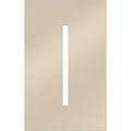 Product Image of New Architectural Single-Gang Wall Plate, Fits Grafik T Controls, Metal Finish, Bright Nickel