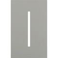 Product Image of New Architectural 1-Gang Wall Plate, Fits Grafik T Controls, Matte Finish, LWT-G-GR, Gray