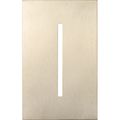 Product Image of New Architectural Single-Gang Wall Plate, Fits Grafik T Controls, Metal Finish, Satin Nickel