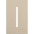 Product Image of New Architectural Single Gang Wall Plate, Fits Grafik T Controls, Matte Finish, LWT-G-TP, Taupe