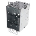 Product Image of 2-1/2" Deep Gangable Switch Box w/ Flush Ears for Old Work & C-5 Clamps, 1/2" Knockouts