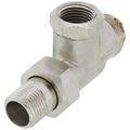 Product Image of 1/2" Threaded x 1/2" Male Union Horizontal Angle Valve with Straight Nipple (9000179)